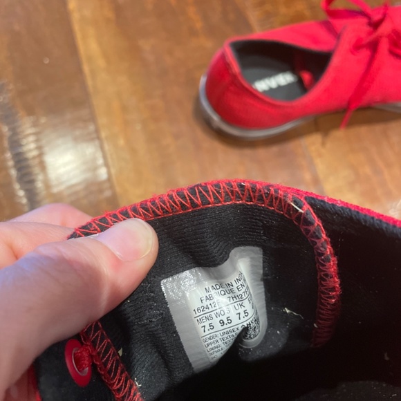 Red Converse - Picture 2 of 4